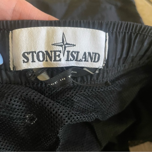 Stone Island Black Athletic Shorts size Large - Picture 5 of 11